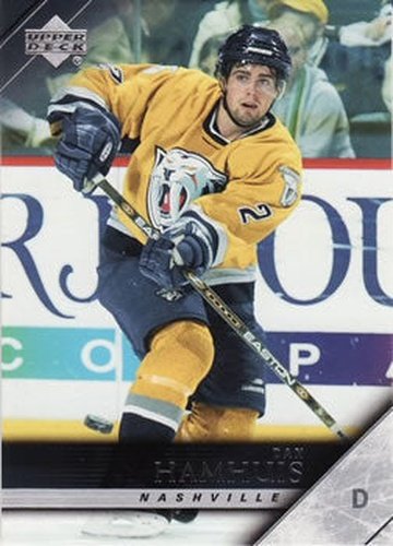 #360 Dan Hamhuis - Nashville Predators - 2005-06 Upper Deck Hockey