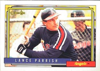 #360 Lance Parrish - California Angels - 1992 O-Pee-Chee Baseball