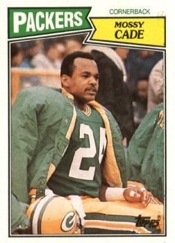 #360 Mossy Cade - Green Bay Packers - 1987 Topps Football