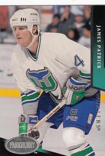 #360 James Patrick - Hartford Whalers - 1993-94 Parkhurst Hockey