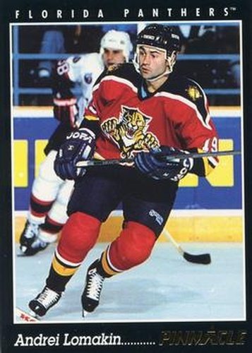 #360 Andrei Lomakin - Florida Panthers - 1993-94 Pinnacle Hockey