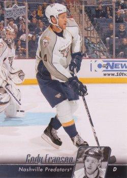 #360 Cody Franson - Nashville Predators - 2010-11 Upper Deck Hockey