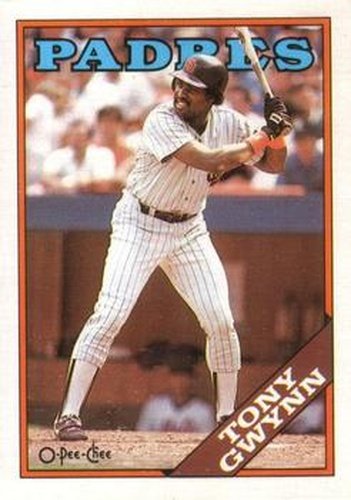 #360 Tony Gwynn - San Diego Padres - 1988 O-Pee-Chee Baseball