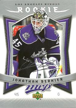 #360 Jonathan Bernier - Los Angeles Kings - 2007-08 Upper Deck MVP Hockey