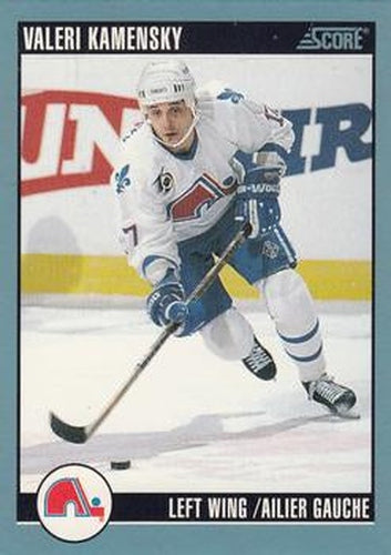 #360 Valeri Kamensky - Quebec Nordiques - 1992-93 Score Canadian Hockey