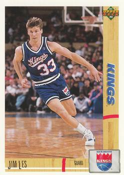 #360 Jim Les - Sacramento Kings - 1991-92 Upper Deck Basketball