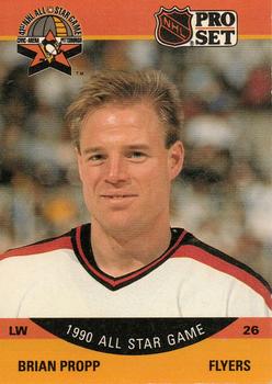 #360 Brian Propp - Philadelphia Flyers - 1990-91 Pro Set Hockey