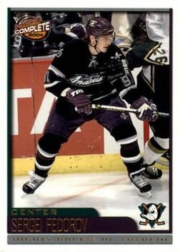 #360 Sergei Fedorov - Anaheim Mighty Ducks - 2003-04 Pacific Complete Hockey