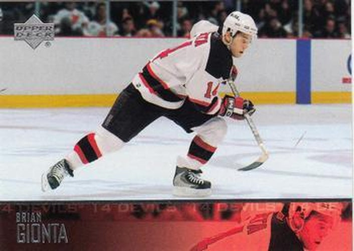 #360 Brian Gionta - New Jersey Devils - 2003-04 Upper Deck Hockey