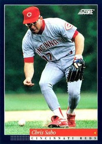 #360 Chris Sabo - Cincinnati Reds -1994 Score Baseball
