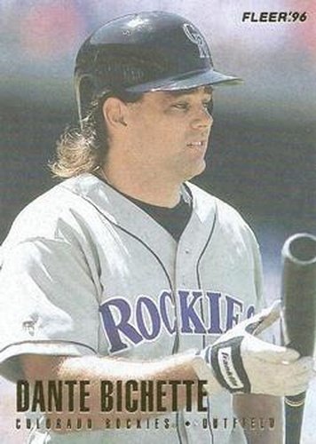 #360 Dante Bichette - Colorado Rockies - 1996 Fleer Baseball