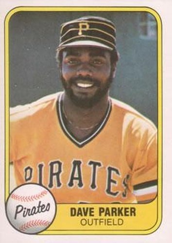 #360 Dave Parker - Pittsburgh Pirates - 1981 Fleer Baseball