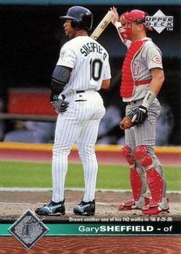 #360 Gary Sheffield - Florida Marlins - 1997 Upper Deck Baseball