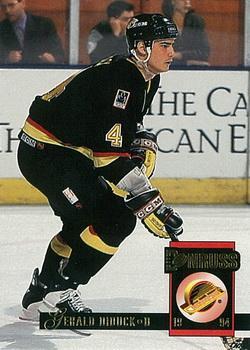 #360 Gerald Diduck - Vancouver Canucks - 1993-94 Donruss Hockey
