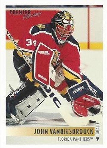 #360 John Vanbiesbrouck - Florida Panthers - 1994-95 Topps Premier Hockey