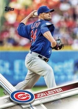 #360 Jon Lester - Chicago Cubs - 2017 Topps Baseball