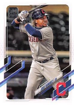#360 Jose Ramirez - Cleveland Indians - 2021 Topps Baseball