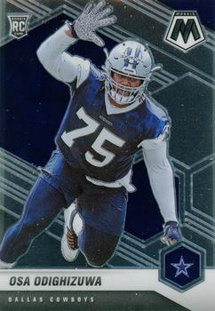 #360 Osa Odighizuwa - Dallas Cowboys - 2021 Panini Mosaic Football