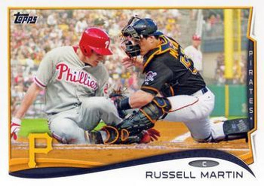 #360 Russell Martin - Pittsburgh Pirates - 2014 Topps Baseball