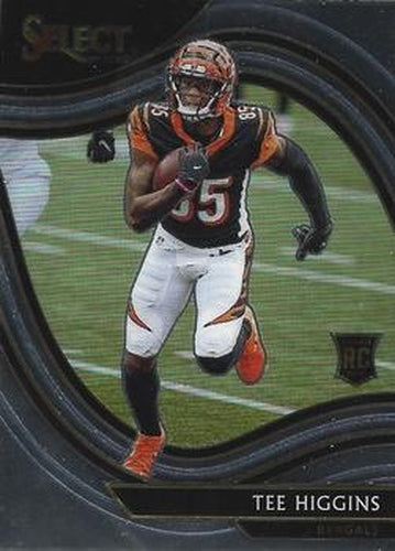 #360 Tee Higgins - Cincinnati Bengals - 2020 Panini Select Football