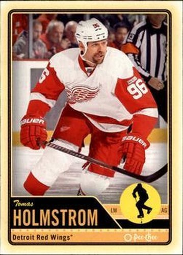 #360 Tomas Holmstrom - Detroit Red Wings - 2012-13 O-Pee-Chee Hockey