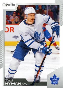 #360 Zach Hyman - Toronto Maple Leafs - 2020-21 O-Pee-Chee Hockey
