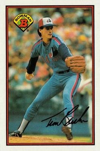 #360 Tim Burke - Montreal Expos - 1989 Bowman Baseball