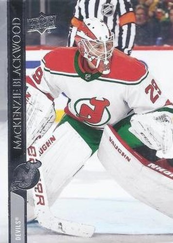 #360 Mackenzie Blackwood - New Jersey Devils - 2020-21 Upper Deck Hockey