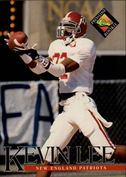 #360 Kevin Lee - New England Patriots - 1994 Pro Line Live Football
