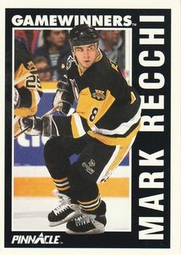 #360 Mark Recchi - Pittsburgh Penguins - 1991-92 Pinnacle Hockey