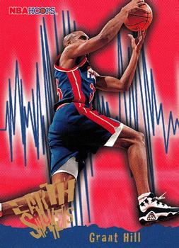 #360 Grant Hill - Detroit Pistons - 1995-96 Hoops Basketball