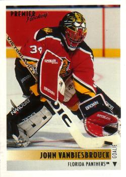 #360 John Vanbiesbrouck - Florida Panthers - 1994-95 O-Pee-Chee Premier Hockey
