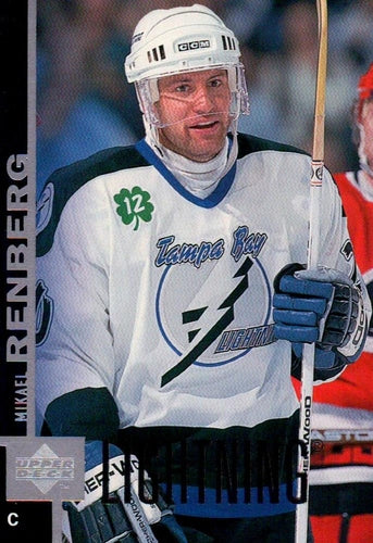 #361 Mikael Renberg - Tampa Bay Lightning - 1997-98 Upper Deck Hockey