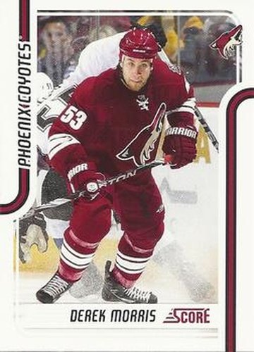 #361 Derek Morris - Phoenix Coyotes - 2011-12 Score Hockey