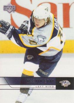 #361 Martin Erat - Nashville Predators - 2006-07 Upper Deck Hockey
