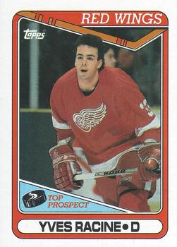 #361 Yves Racine - Detroit Red Wings - 1990-91 Topps Hockey