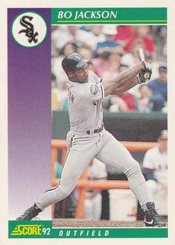 #361 Bo Jackson - Chicago White Sox - 1992 Score Baseball