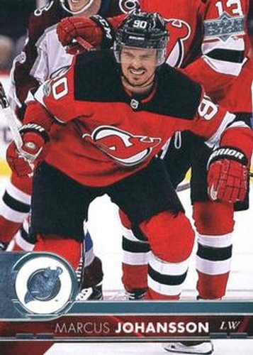 #361 Marcus Johansson - New Jersey Devils - 2017-18 Upper Deck Hockey