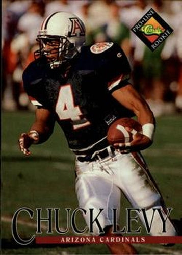 #361 Chuck Levy - Arizona Cardinals - 1994 Pro Line Live Football