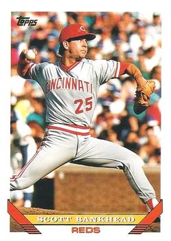 #361 Scott Bankhead - Cincinnati Reds - 1993 Topps Baseball