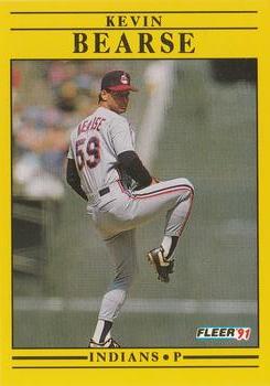 #361 Kevin Bearse - Cleveland Indians - 1991 Fleer Baseball