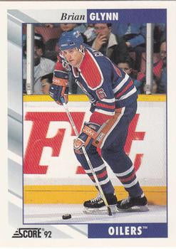 #361 Brian Glynn - Edmonton Oilers - 1992-93 Score USA Hockey