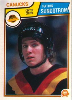 #361 Patrik Sundstrom - Vancouver Canucks - 1983-84 O-Pee-Chee Hockey