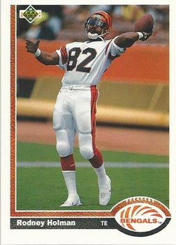 #361 Rodney Holman - Cincinnati Bengals - 1991 Upper Deck Football