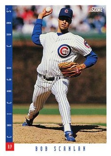 #361 Bob Scanlan - Chicago Cubs - 1993 Score Baseball
