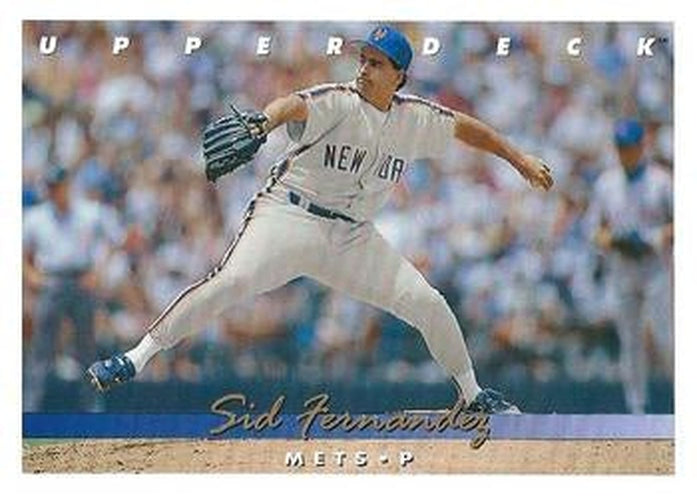 #361 Sid Fernandez - New York Mets - 1993 Upper Deck Baseball