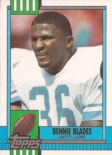 #361 Bennie Blades - Detroit Lions - 1990 Topps Football