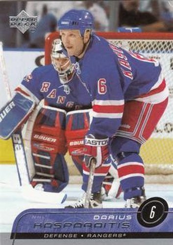 #361 Darius Kasparaitis - New York Rangers - 2002-03 Upper Deck Hockey