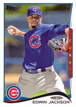 #361 Edwin Jackson - Chicago Cubs - 2014 Topps Baseball