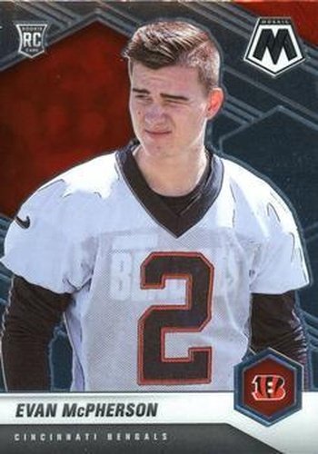 #361 Evan McPherson - Cincinnati Bengals - 2021 Panini Mosaic Football